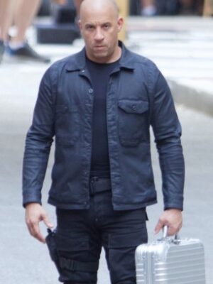 Vin Diesel Fast and Furious 8 Black Cotton Jacket