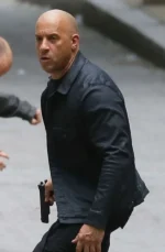 Vin Diesel Fast and Furious 8 Black Cotton Jacket Sale