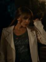 Wild Cards Max Mitchell White Leather Jacket