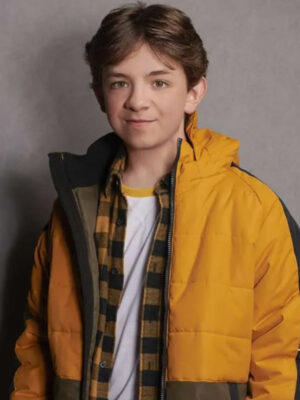 Winslow Fegley The Naughty Nine Yellow Parachute Jacket
