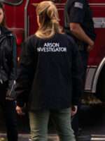Wolf Pack S01 Kristin Ramsey Black Cotton Jacket Sale