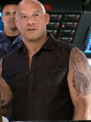 XXX Return of Xander Cage Black Cotton Vest