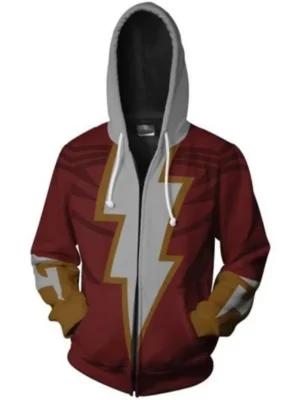 Zachary Levi Shazam Fleece Hoodie