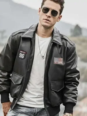 Air Force Pilot Bomber Jacket Men