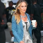 And Just Like That S3 Sarah Jessica Parker Denim Blue Blazer