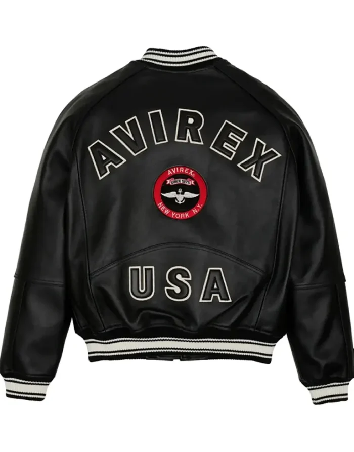 Avirex Stadium Leather Jacket