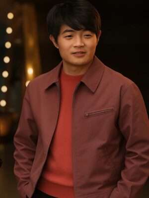 Ben Wang Karate Kid Legends Pink Jacket