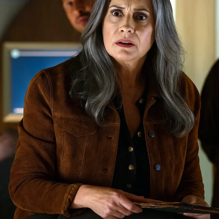 Criminal Minds Evolution S18 Emily Prentiss Suede Jacket