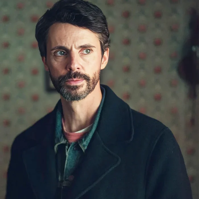 Dept. Q S01 Matthew Goode Black Coat