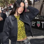 F1 Grand Prix Dua Lipa Black Jacket