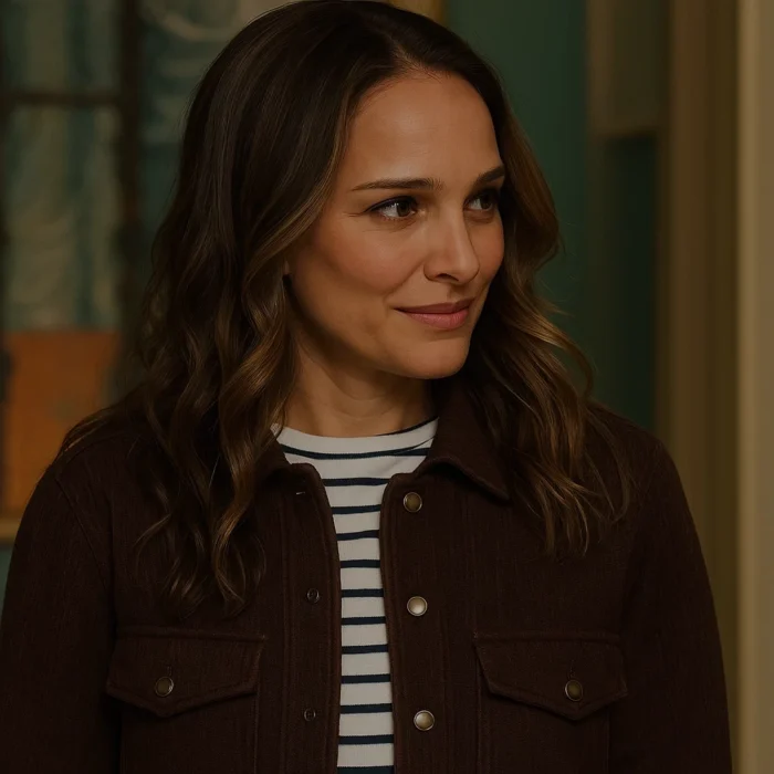 Fountain of Youth Natalie Portman Brown Jacket