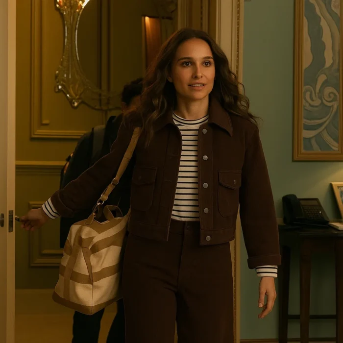 Fountain of Youth Natalie Portman Brown Jacket Sale