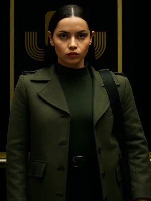 From the World of John Wick Ballerina Ana De Armas Coat