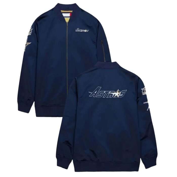 Houston Astros Vintage Bomber Jacket Sale