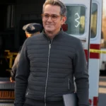 Kyle Vargas Law and Order Organized Crime Quilted Jacket
