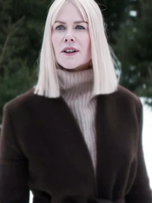 Nine Perfect strangers Nicole Kidman Brown Coat