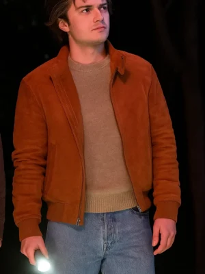 Stranger Things S05 Joe Keery Suede Jacket