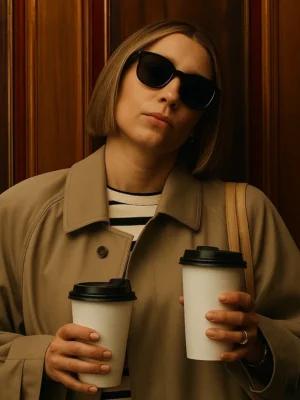 The Better Sister Chloe Trench Coat