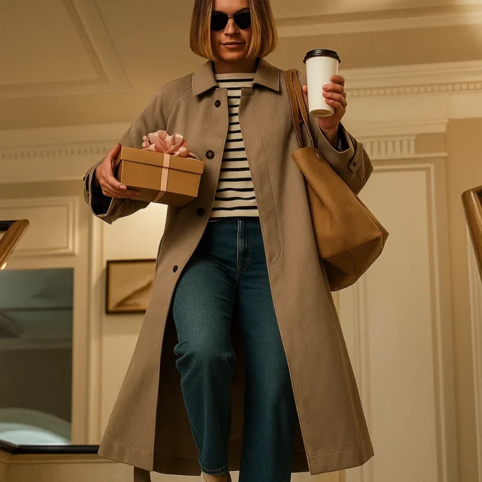 The Better Sister Chloe Trench Coat Sale