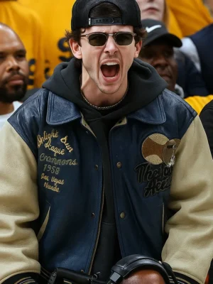 Timothee Chalamet Avirex Varsity Jacket