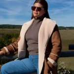 Top Chef S22 Gail Simmons Brown Coat