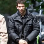 Wake Up Dead Man Josh O’Connor Puffer Jacket