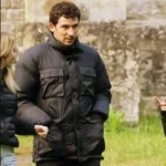 Wake Up Dead Man Josh O’Connor Puffer Jacket Sale