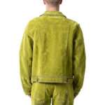 American Idol Jamal Roberts Denim Yellow and Grey Jacket