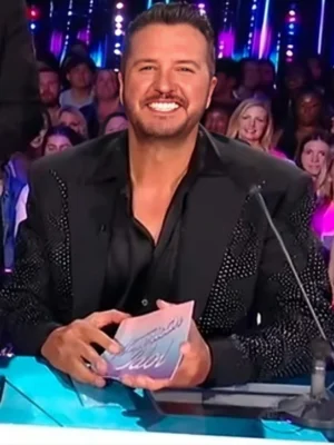 American Idol Luke Bryan Black Blazer
