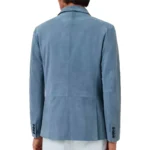 American Idol Luke Bryan Suede Blue Blazer