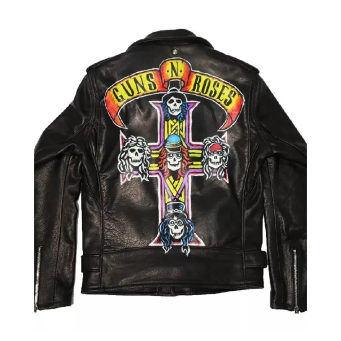 American Idol S23 Carrie Underwood Leather Black Jacket