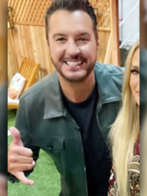 American Idol S23 Luke Bryan Green Jacket