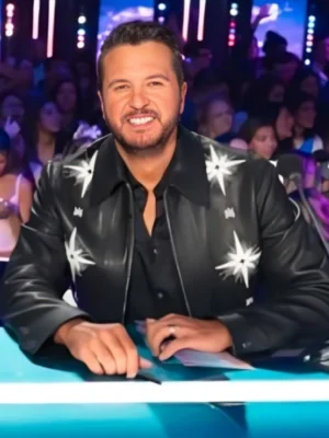 American Idol S23 Luke Bryan Star Print Jacket
