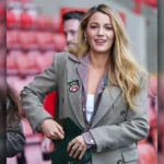 Blake Lively Wrexham Coat