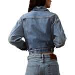 Caitlin Clark Fever Denim Blue Jacket