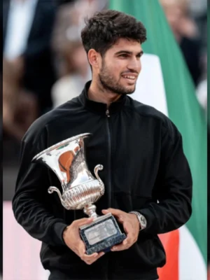 Carlos Alcaraz 2025 Italian Open Jacket