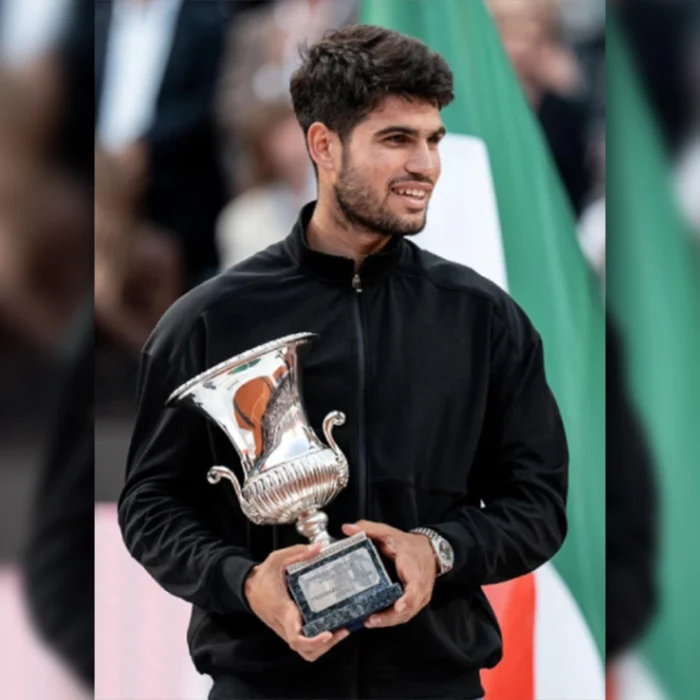 Carlos Alcaraz 2025 Italian Open Jacket
