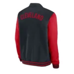 Cleveland Guardians Dugout Black & Red Jacket