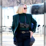 Dexter Resurrection Uma Thurman Green Blazer