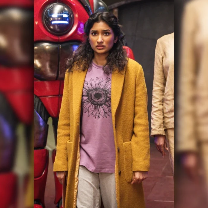 Doctor Who S15 Varada Sethu Coat