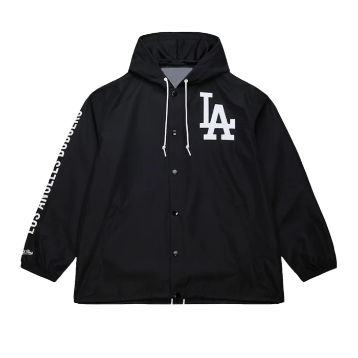 Dodgers Hooded Coaches Jacket