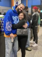 Drake Blue Fleece Hoodie Sale