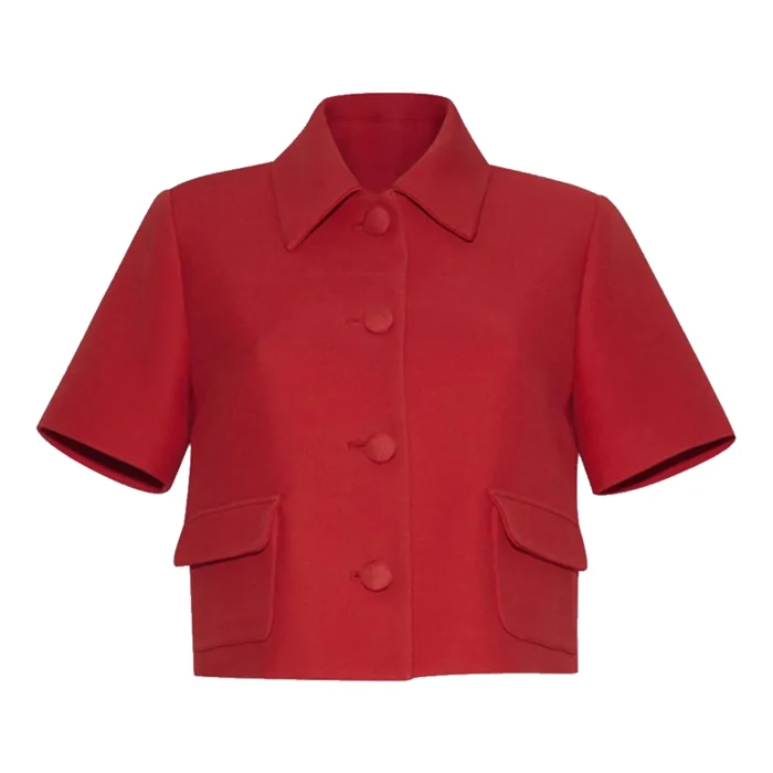 Elsbeth S02 Carrie Preston Cropped Wool Jacket