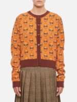 Emily In Paris S4 Ashley Park Orange Alien Cardigan Sale