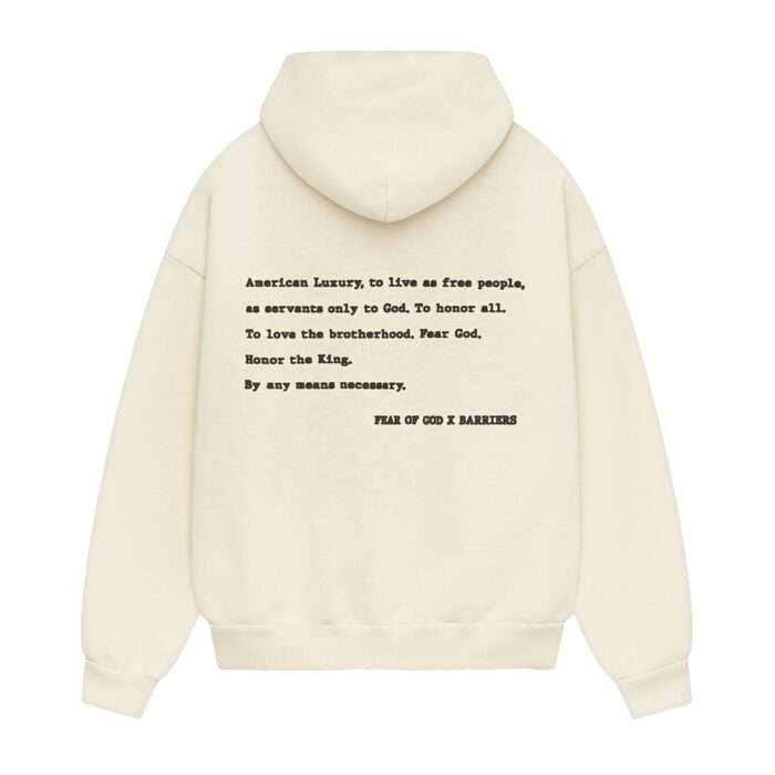 Fear Of God American Luxury Hoodie Sale