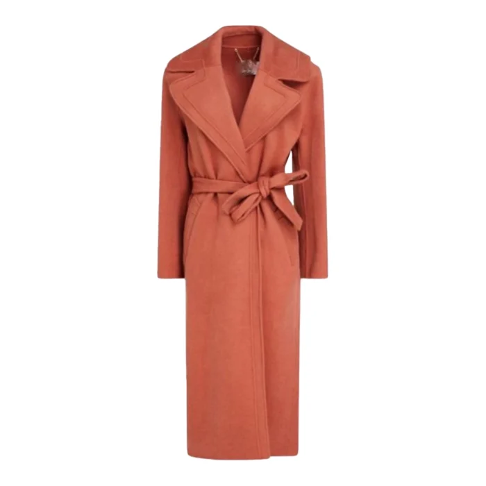 Found S2 Shanola Hampton Orange Coat Sale