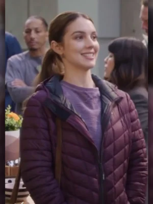 Grey’s Anatomy S21 Adelaide Kane Puffer Coat