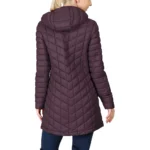 Grey’s Anatomy S21 Adelaide Kane Puffer Maroon Coat