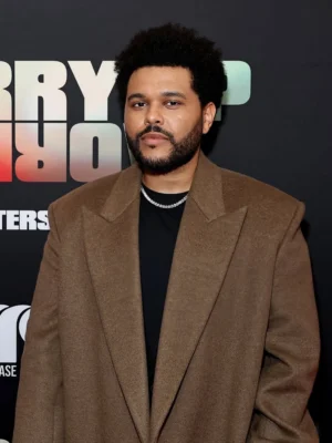 Hurry Up Tomorrow Premiere The Weeknd Coat