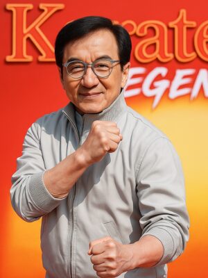 Karate Kid Legends Jackie Chan Photocall Jacket